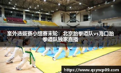 室外选拔赛小组赛末轮：北京跆拳道队vs海口跆拳道队独家直播